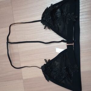 Black bralette